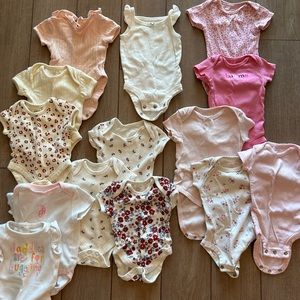 Bundle of Newborn Onesies